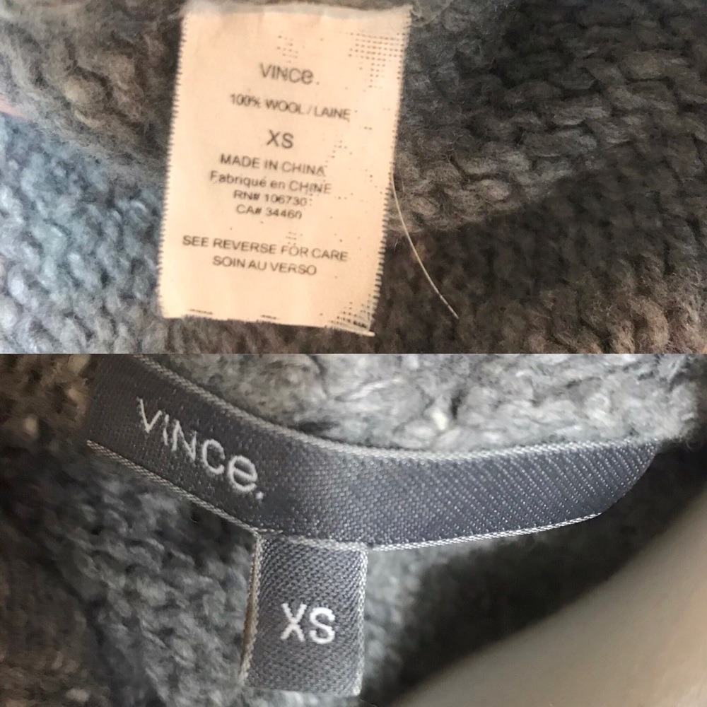 {Vince} Wool Kimono Cardigan Size XS - Picture 7 of 7